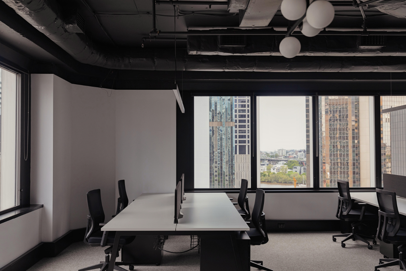 Open plan breakout space
