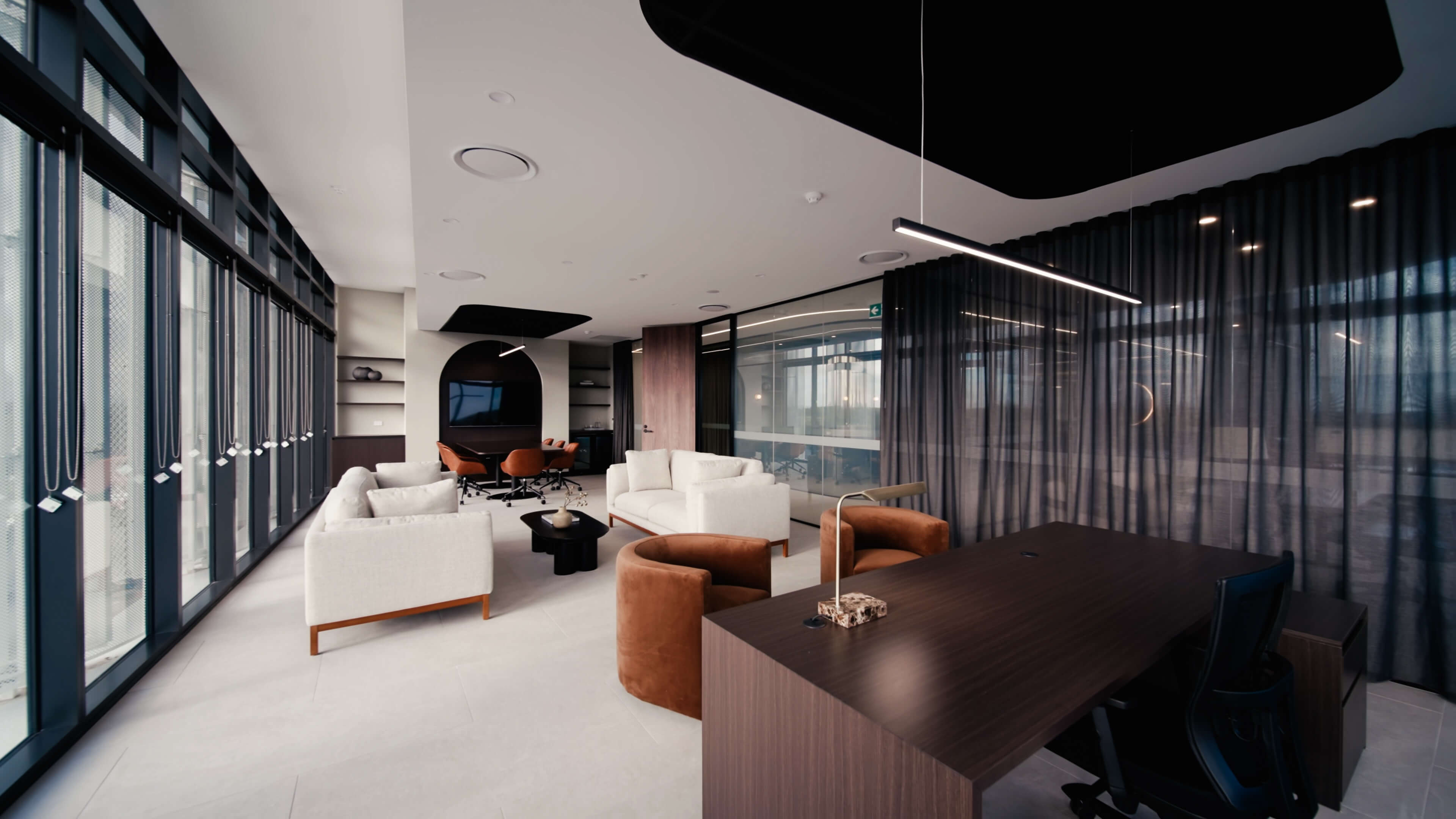 ceo office with furniture